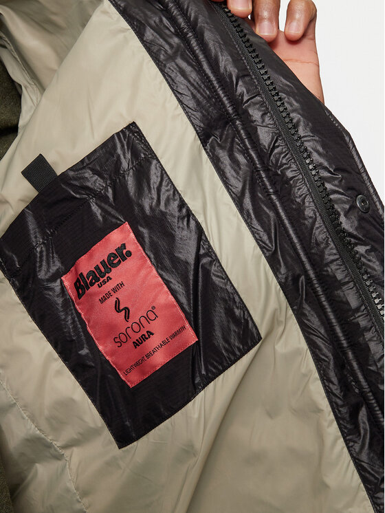 Blauer Blauer Зимова куртка 24WBLUC02234 Чорний Regular Fit