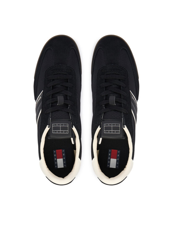 Tommy Jeans Tommy Jeans Sneakersy Tjm Retro Runner Cleated Winter EM0EM01664 Czarny