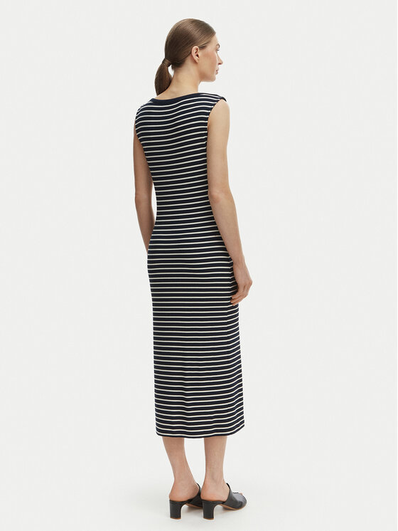 Tommy Hilfiger Tommy Hilfiger Rochie de zi WW0WW49311 Bleumarin Slim Fit