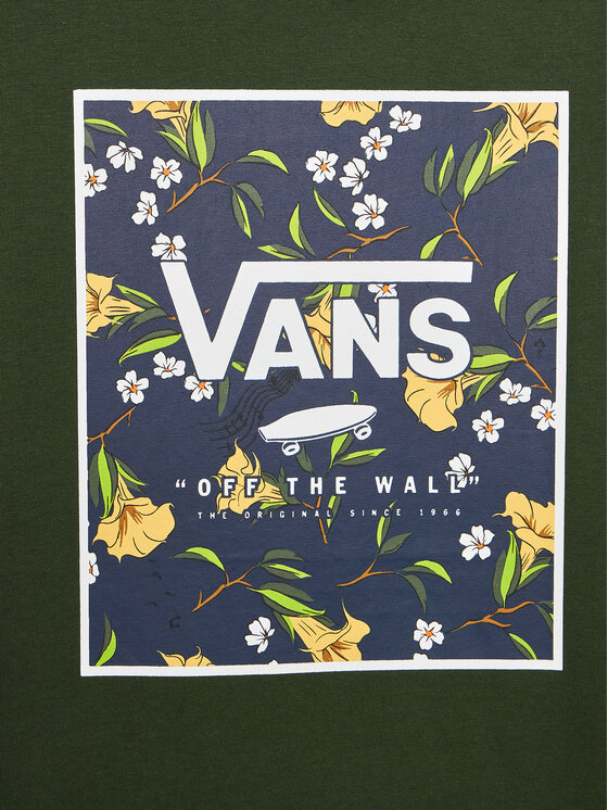 Vans Vans T-Shirt By Print Box Boys VN0A318N Χακί Regular Fit