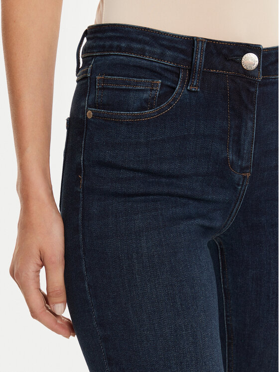 Morgan Morgan Jeans hlače 221-PDROIT Modra Slim Fit