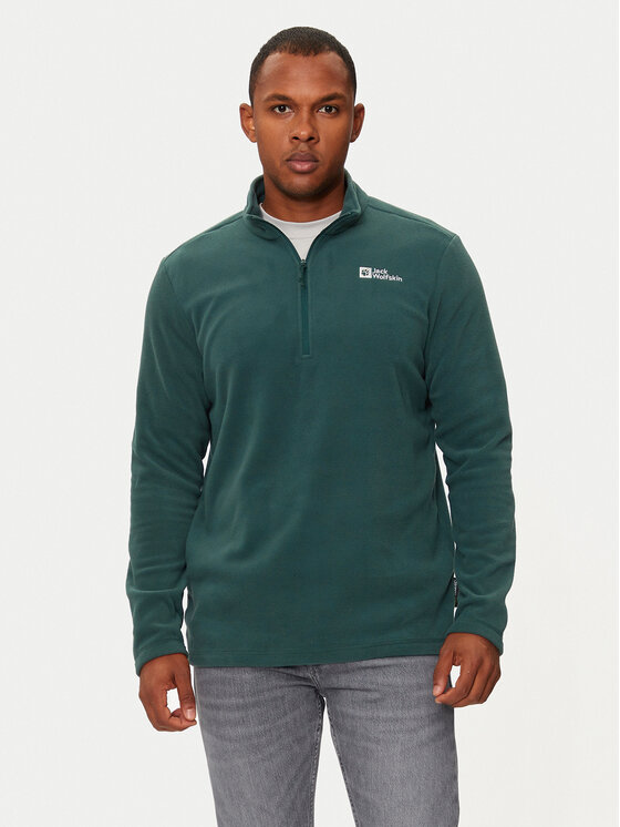 Jack Wolfskin Veste polaire Taunus 1709522 Vert Regular Fit