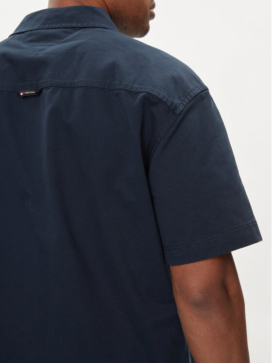 Tommy Jeans Tommy Jeans Košile Essential DM0DM18969 Tmavomodrá Regular Fit