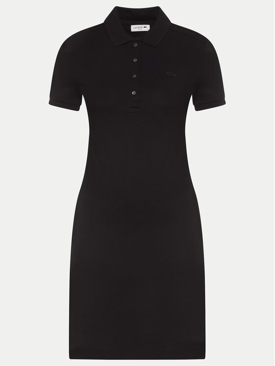 Lacoste Lacoste Vestito da giorno EF5473 Nero Slim Fit