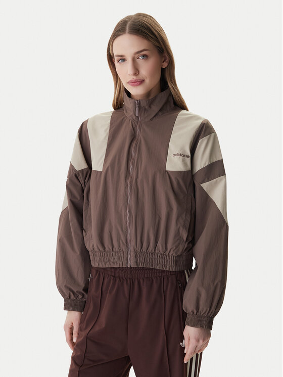 adidas adidas Sweatshirt Blocked Washed KD8787 Braun Oversize