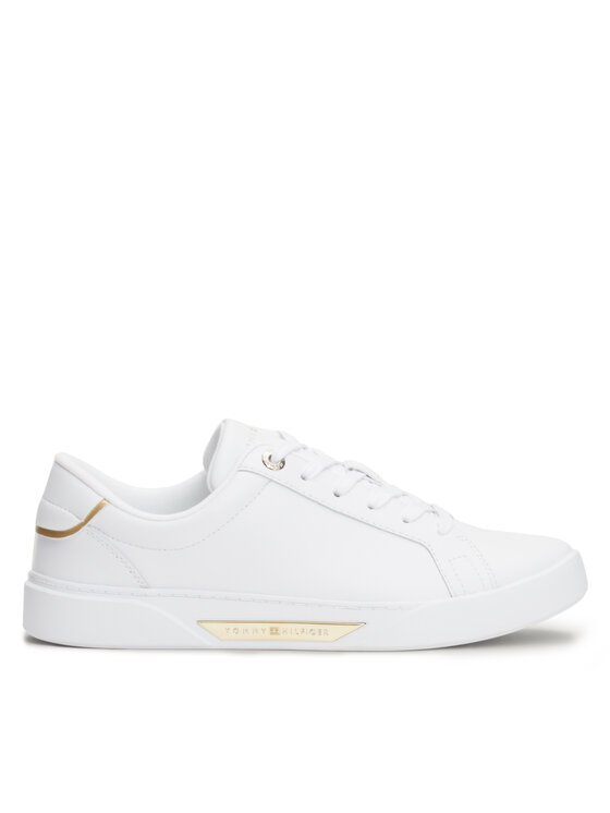 Sneakers Tommy Hilfiger Chic Hw Court Sneaker FW0FW07813 Alb