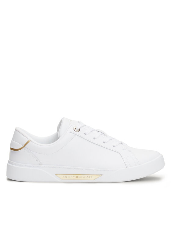 Tommy Hilfiger Tommy Hilfiger Sneakersy Chic Hw Court Sneaker FW0FW07813 Biela