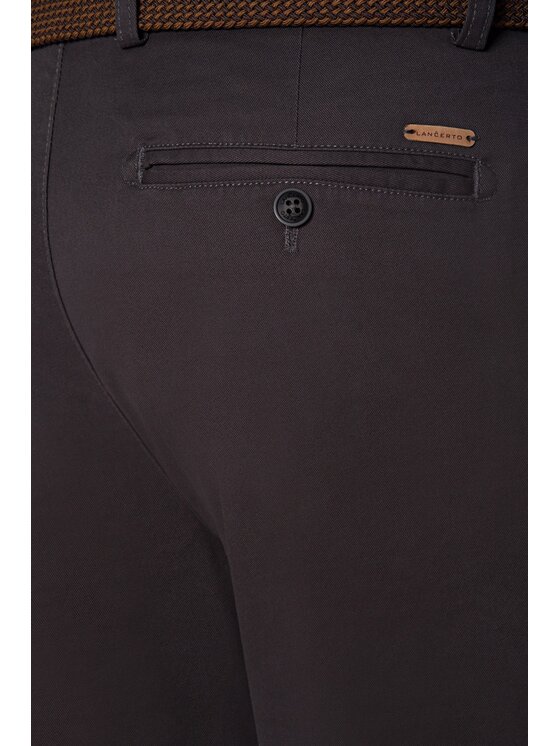 Lancerto Lancerto Spodnie materiałowe Nestor Szary Regular Fit