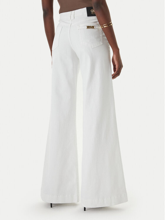 Versace Jeans Couture Versace Jeans Couture Farmer 80HAB561 CEWCA Fehér Wide Leg