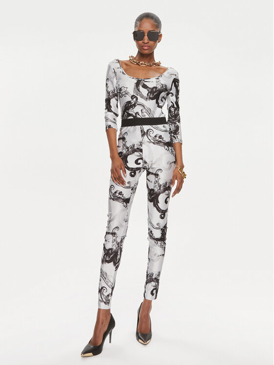 Versace Jeans Couture Versace Jeans Couture Комбінезон 76HAM221 Білий Slim Fit