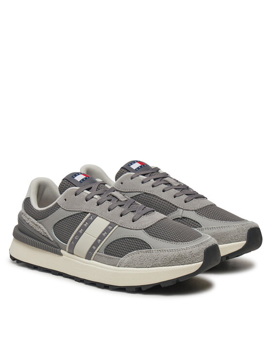 Tommy Jeans Tommy Jeans Tenisice Technical Runner Ess EM0EM01537 Siva