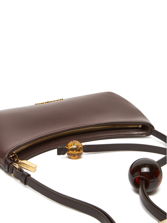 JACQUEMUS JACQUEMUS Kabelka Le Bisou Perle 23E231BA057-3000 Hnedá