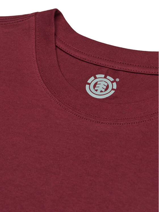 Element Element T-Shirt Seal Bp ELYZT00596 Dunkelrot Regular Fit