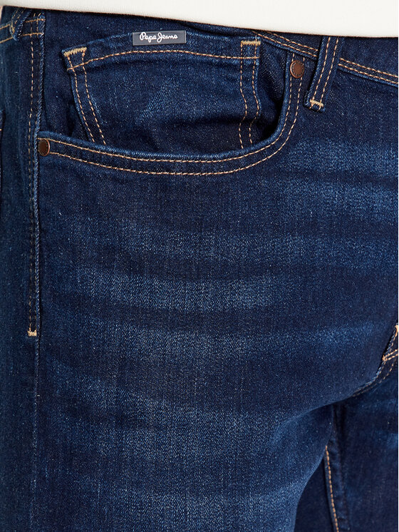 Pepe Jeans Pepe Jeans Džínsy Finsbury PM206321 Tmavomodrá Skinny Fit