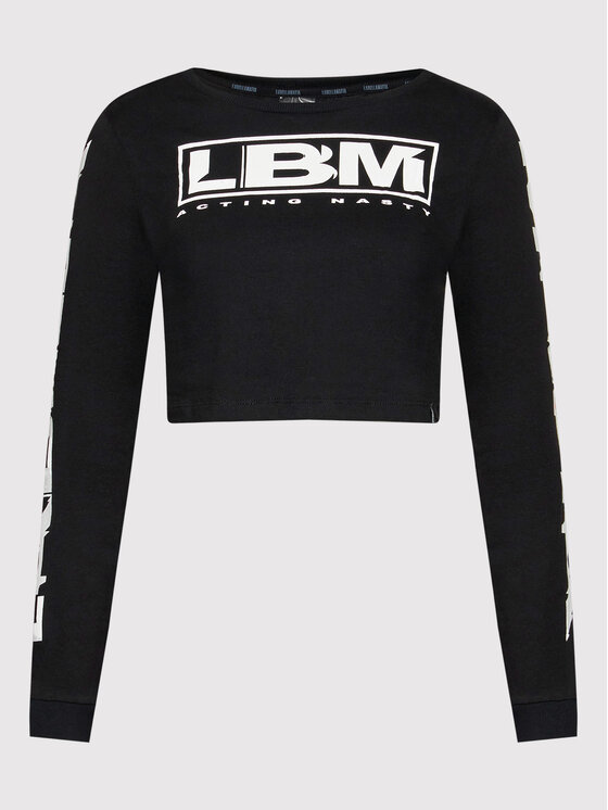 LaBellaMafia LaBellaMafia Bluzka 23078 Czarny Regular Fit