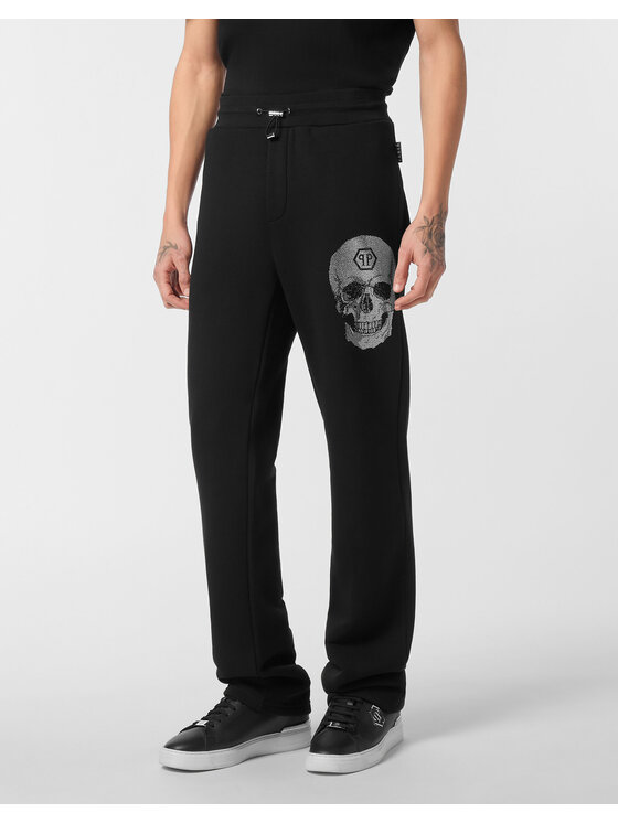 PHILIPP PLEIN PHILIPP PLEIN Spodnie dresowe 26959 Czarny Jogger Fit