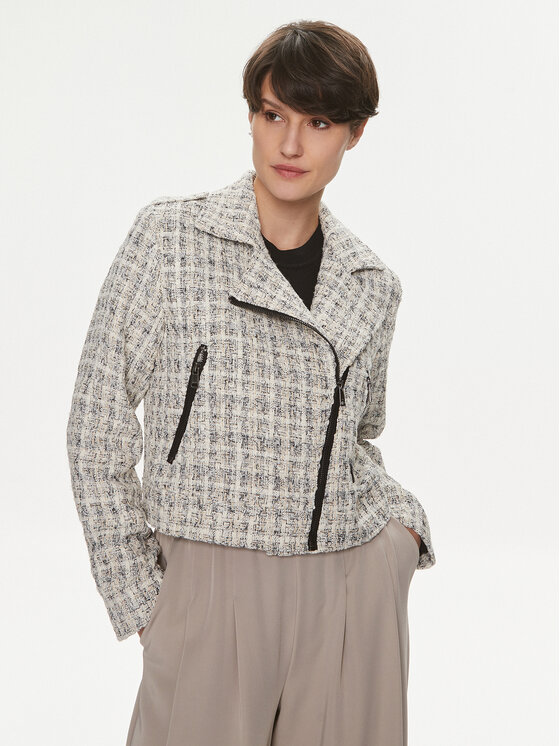 ONLY ONLY Преходно яке Bella 15308867 Сив Regular Fit