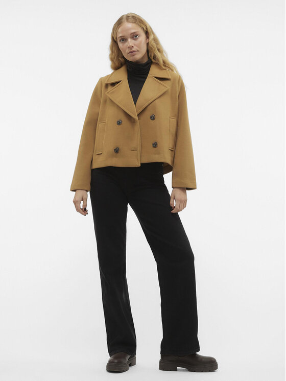 Vero Moda Vero Moda Prehodna jakna Vincemia 10300488 Rjava Regular Fit