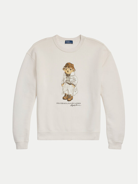 Polo Ralph Lauren Polo Ralph Lauren Sweatshirt 211954860001 Écru Relaxed Fit