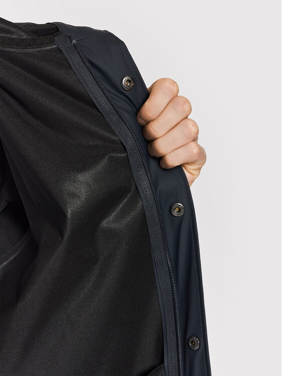 Rains Rains Μπουφάν αδιάβροχο Unisex 18140 Σκούρο μπλε Regular Fit