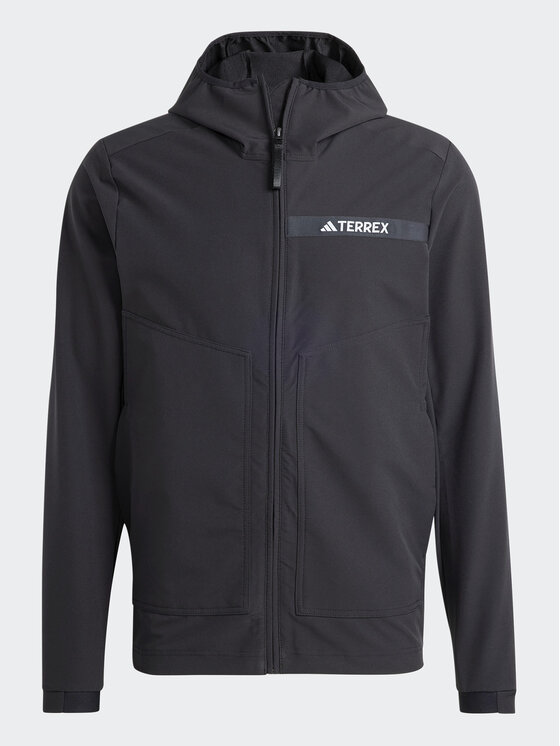 adidas adidas Μπουφάν outdoor Terrex Multi HZ4425 Μαύρο Slim Fit