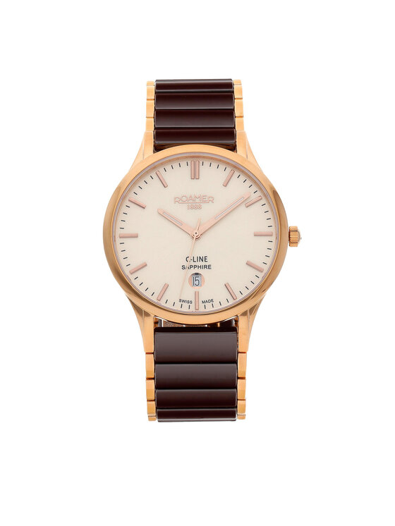 Roamer Roamer Ročna ura C-Line 658833 49 35 63 Rjava