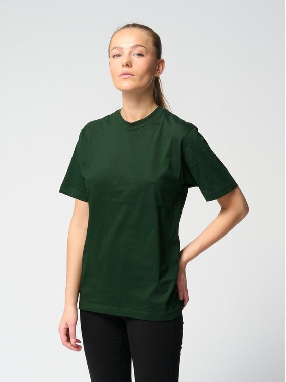 TeeShoppen TeeShoppen T-Shirt 'Oversized Collection' Zielony Oversize