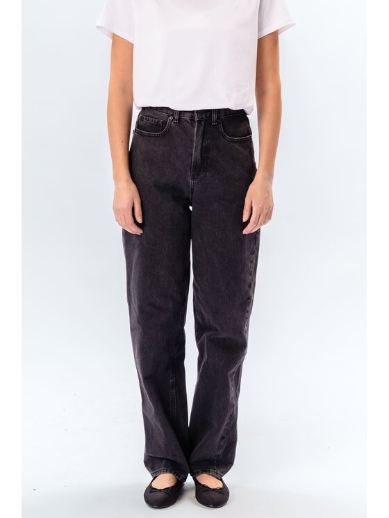 TeeShoppen TeeShoppen Jeansy Oryginalne dżinsy luźne Czarny Loose Fit