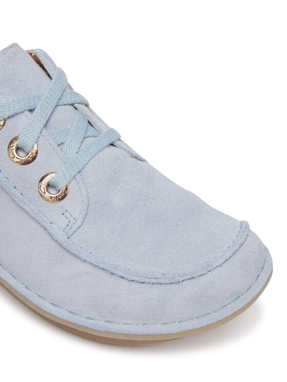 Clarks Clarks Półbuty Funny Dream 26186661 Błękitny