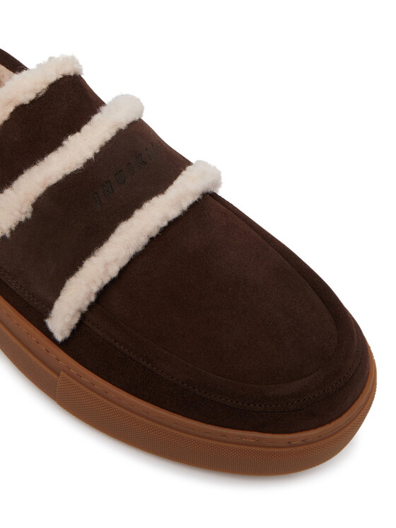 Inuikii Inuikii Scarpe basse Shearling Loafer 2006.003.0011 Marrone scuro