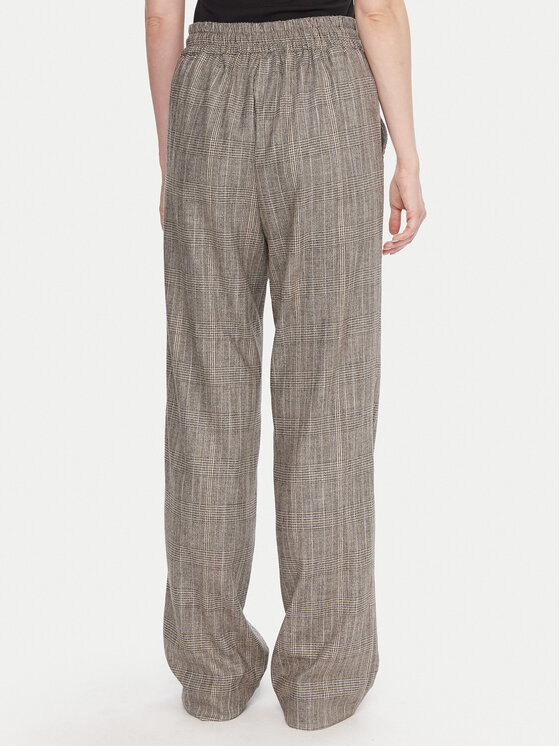 Marella Marella Spodnie materiałowe Elodia 2523136071 Szary Regular Fit