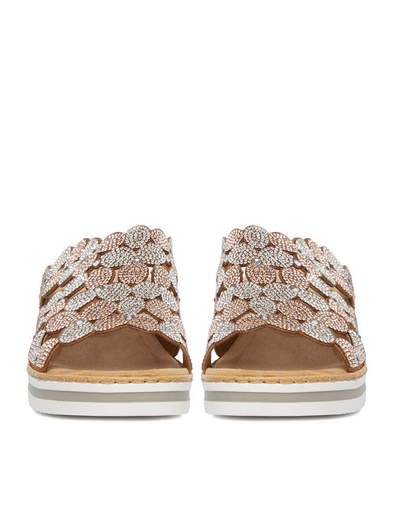 Rieker Rieker Παντόφλες CEO-V02R8-90 Χρυσό