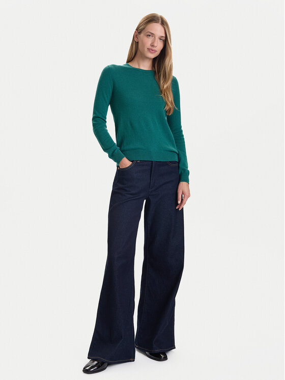 United Colors Of Benetton United Colors Of Benetton Pulover 1002D1K01 Zelena Regular Fit