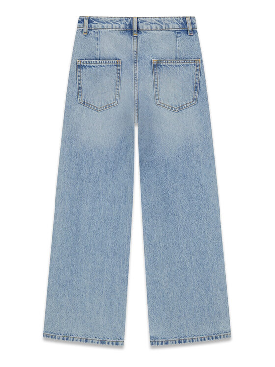 Guess Guess Jeansy J6GA07 D45E0 Modrá Wide Leg