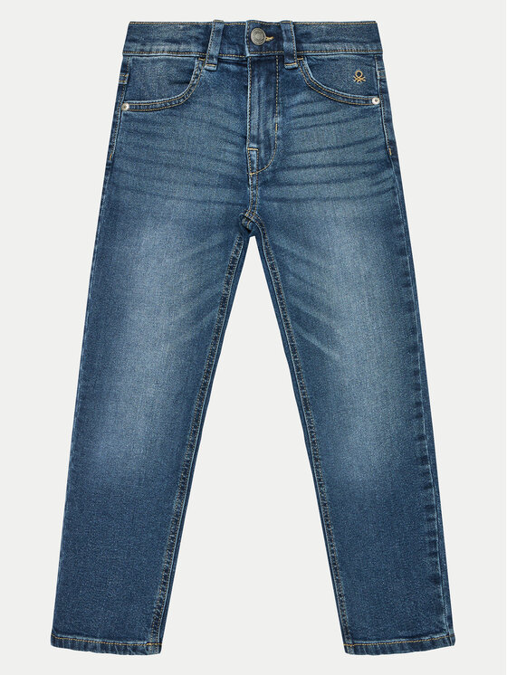 United Colors Of Benetton Jeans 45ONCE02Y Blu scuro Slim Fit, taglia : 130