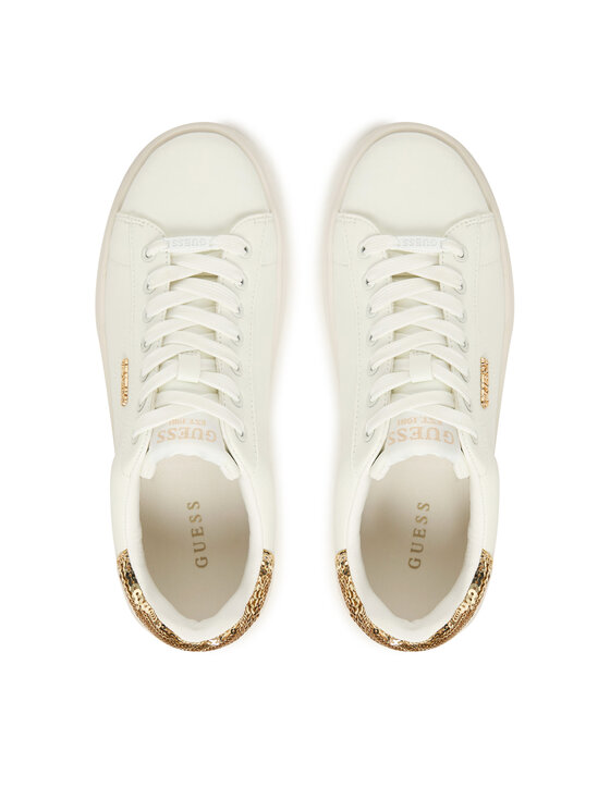 Guess Guess Сникърси FLFE10 ELE12 Бял