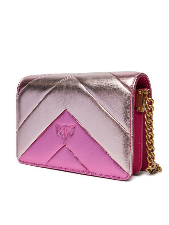 PINKO Pinko Táska Lowe Click Mini 100067 A1YA Rózsaszín