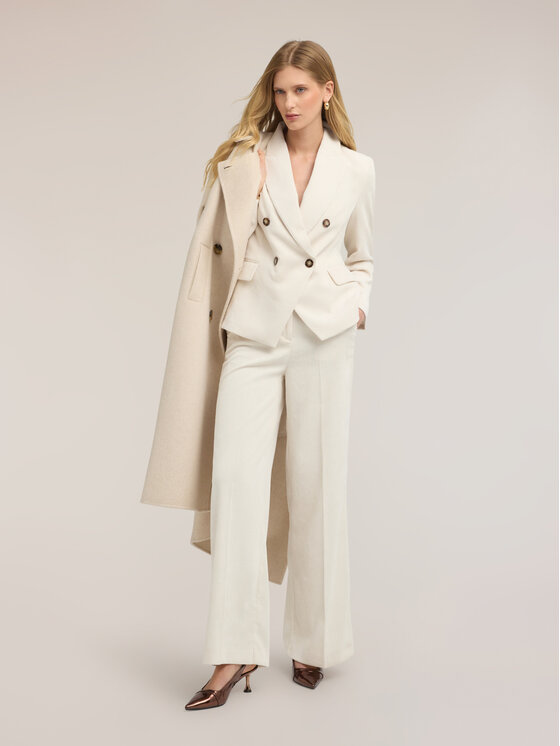 Motivi Motivi Giacca da abito Q159Q201211N011 Bianco Regular Fit