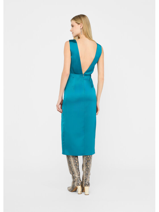 Liu Jo Liu Jo Vestito da giorno CF5335T2956X0215 Verde Regular Fit