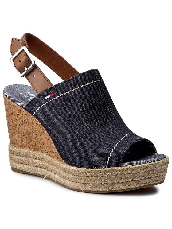 Tommy Hilfiger Tommy Hilfiger Espadrilės DENIM Luna 7C FW0FW00810 Tamsiai mėlyna