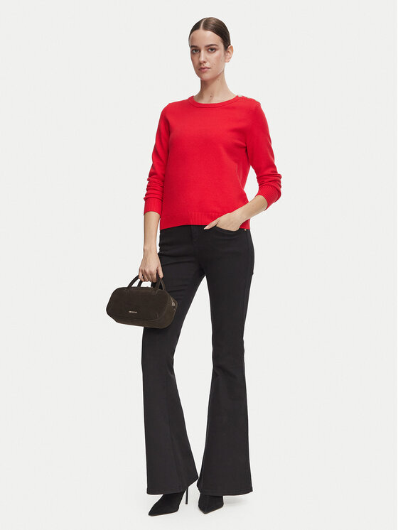 Morgan Morgan Särkpluus 262-MKISSO Punane Slim Fit