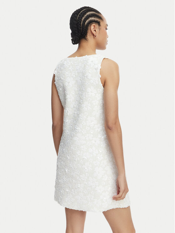 MICHAEL Michael Kors MICHAEL Michael Kors Coctailkleid MS6834YHHS Weiß Regular Fit