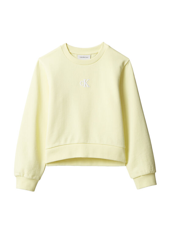 Calvin Klein Jeans Calvin Klein Jeans Mikina LVCKSJB27G Žltá Regular Fit