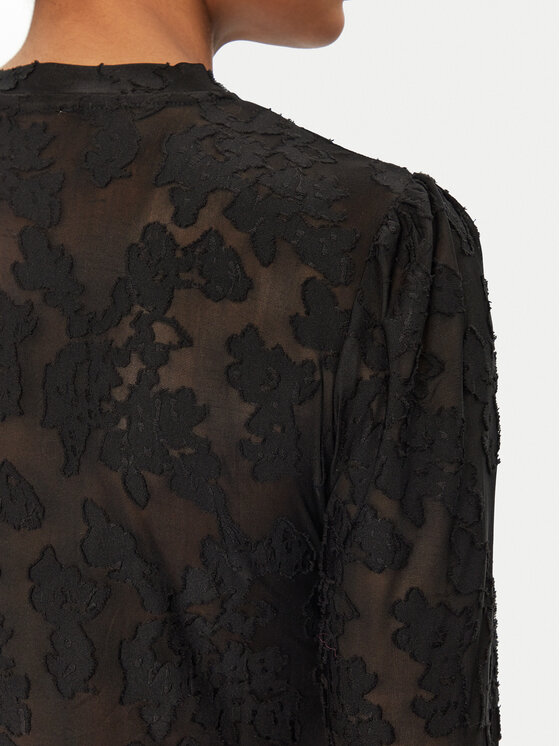 Morgan Morgan Bluza 251-TEVORA Črna Slim Fit