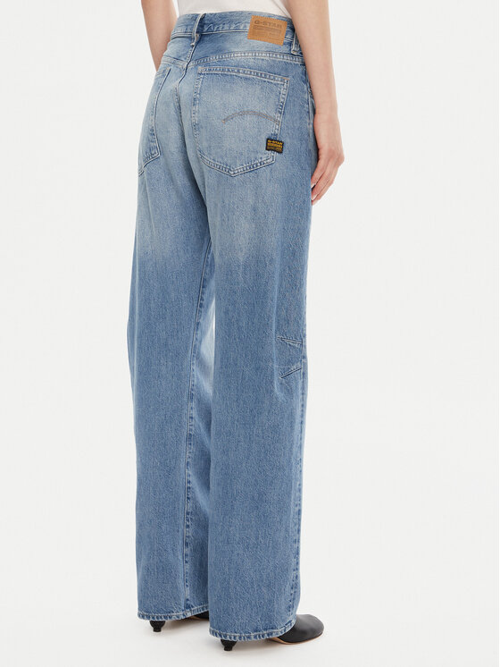 G-Star Raw G-Star Raw Džínsy Bowey 3D D25372-E266 Modrá Boyfriend Fit