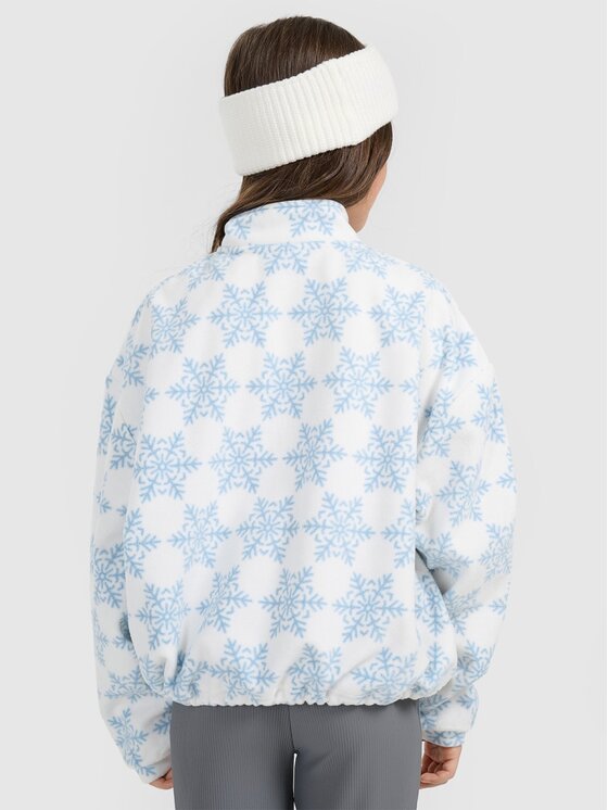 4F 4F Felpa di pile 4FJRAW25TFLEF440-90A Multicolore Oversize