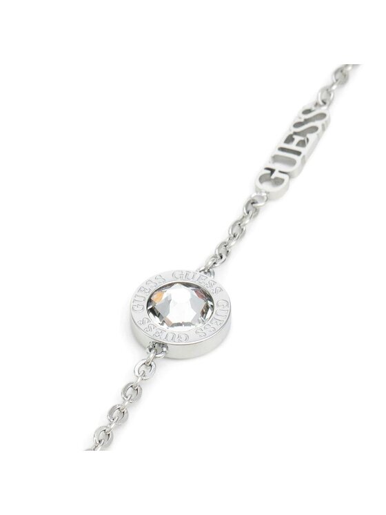 Guess Guess Náramek JUBB02246JW-RH-L Stříbrná