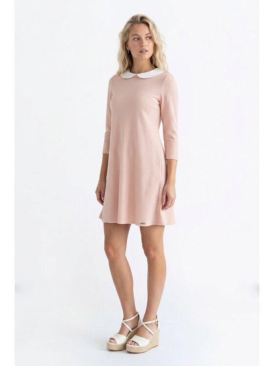 FIGL FIGL Sukienka codzienna M1340 Różowy Loose Fit