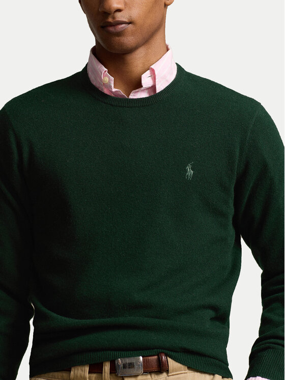 Polo Ralph Lauren Polo Ralph Lauren Sweter 710876714002 Zielony Regular Fit