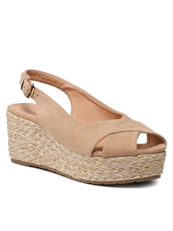 Jenny Fairy Jenny Fairy Espadryle TS5249-01 Beżowy